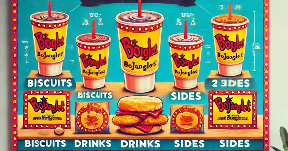 Bo Size Explained: Learn about different portion sizes at Bojangles in this informative image